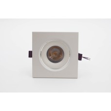 Нүдэн гэрэл Дөрвөлжин APL цагаан нэгтэй гэрэл 7w 9,5см