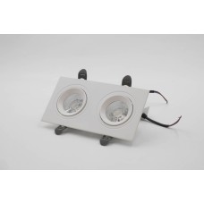 Нүдэн гэрэл Дөрвөлжин APL цагаан хоёртой гэрэл 7w x2 10x17см