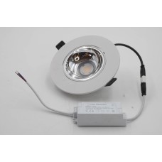 Хөдөлдөг нимгэн артай, никель дотортой нүдэн гэрэл 12w 12см