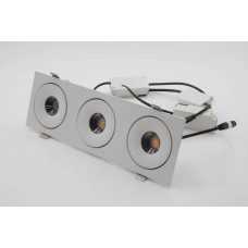 Далд суудаг гуравтай нүдэн гэрэл 12w x 3, 9 x 27см