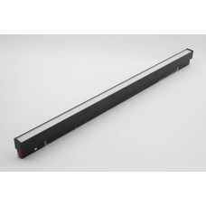 Соронзон замтай цагаан нүүртэй гэрэл 24W 60см / 3000K DC:48V (хар)