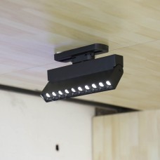Энгийн замны хөдөлдөг цэгэн гэрэл (хар) 22см 12W 220V